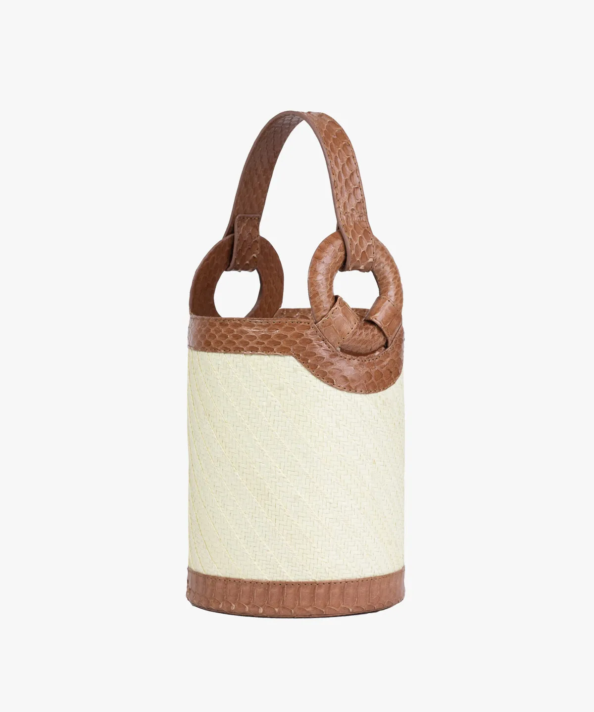 Tolú in Raffia and Snake